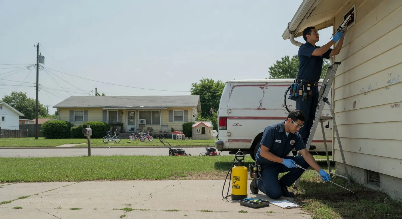 Termite Treatment in Moore, OK near me